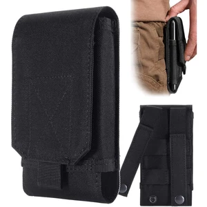 Tactical Molle Phone Holster Pouch Universal Belt Waist Bag 5.5