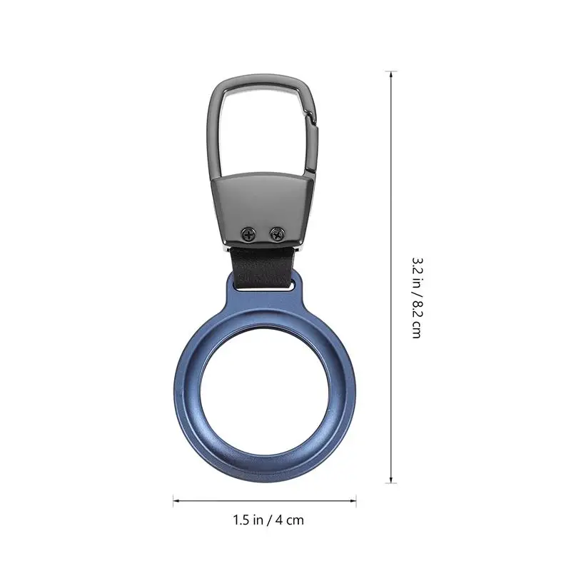 1pc Anti-lost Locator Protection Sleeve with Keychain Compatible with Airtag
