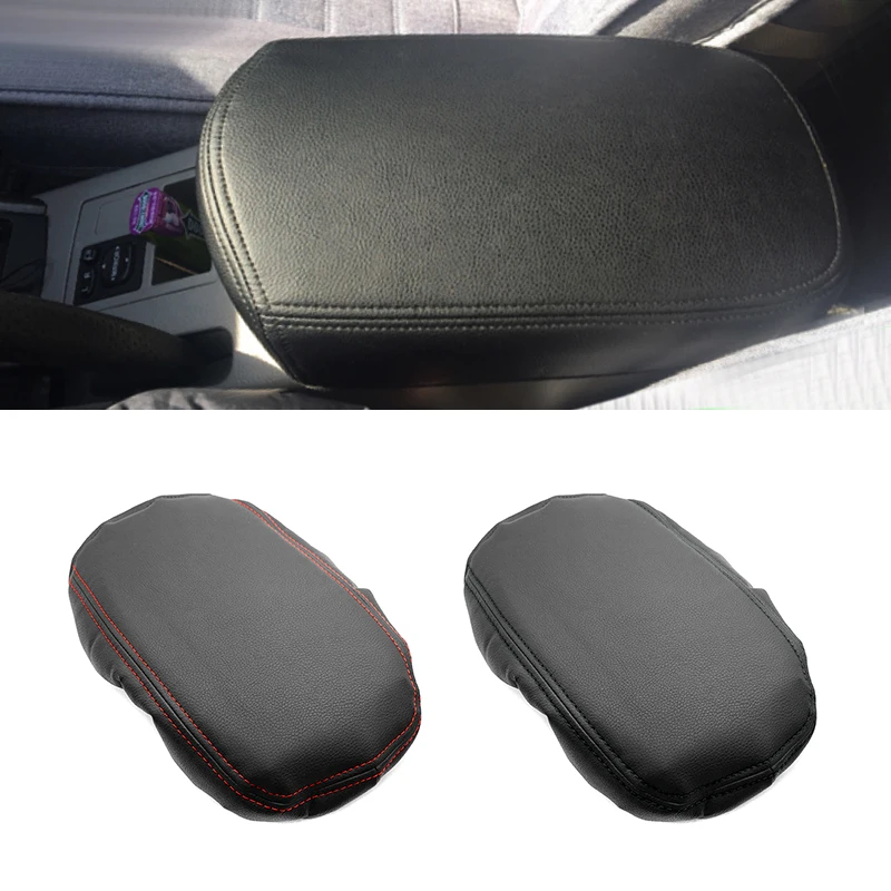 

For Toyota Rav4 RAV 4 2006 - 2012 PU Leather with Sponge Car Interior Center Console Lid Armrest Box Protection Cover Trim