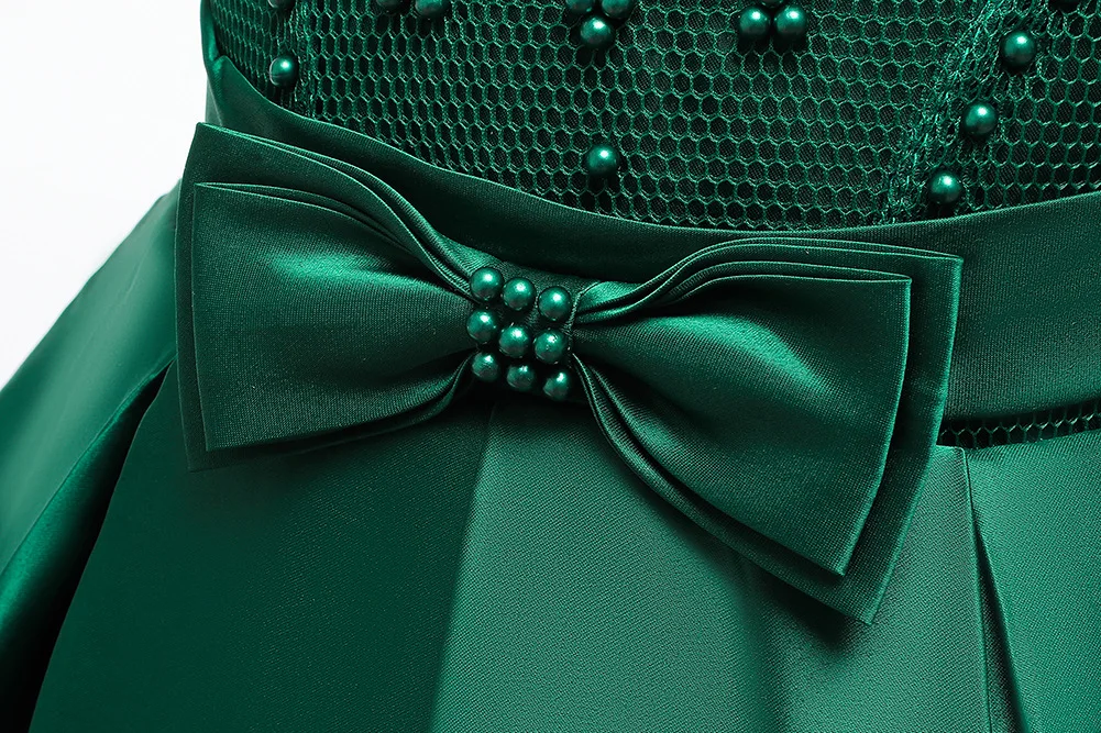 Детское платье в полоску с цветочным принтом | Свадьбы и торжества