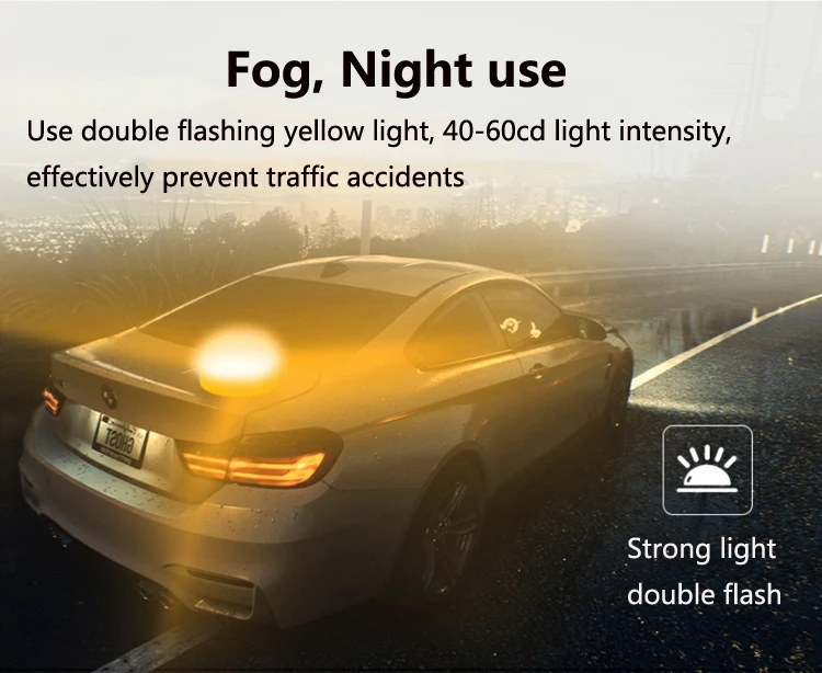 Светодиодный аварийный магнитный автоматический светильник автомобильный