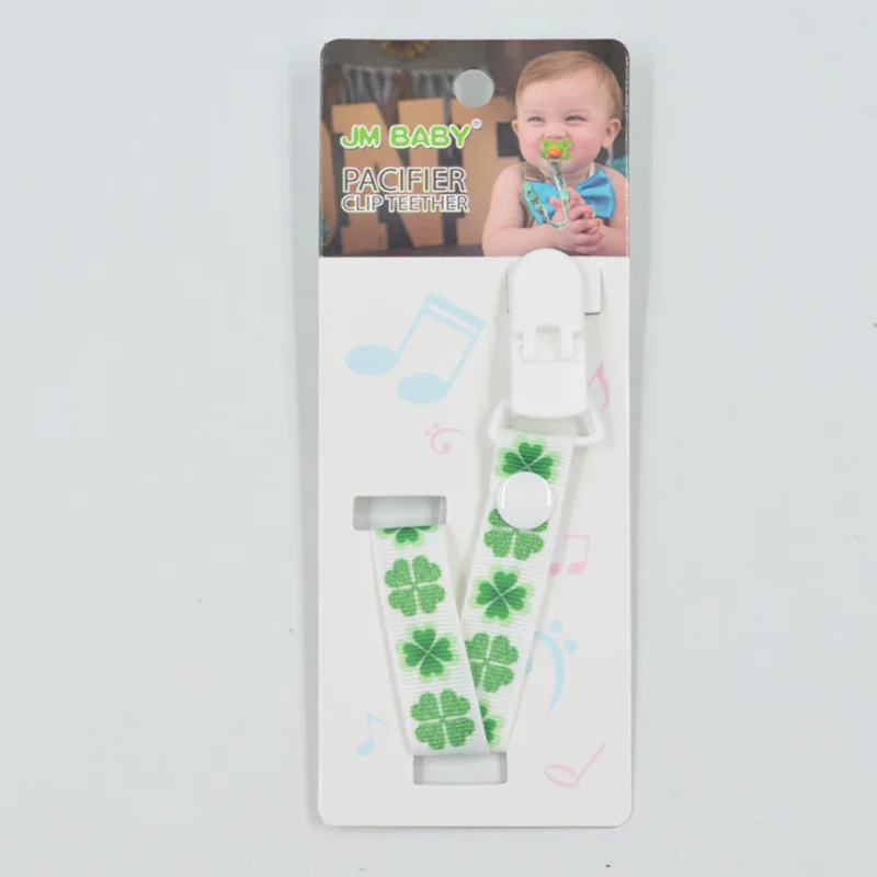 

Pacifier Clips Newborn Soother Clips Chain Personalised Infant Present Gifts Personalized Baby Accessories Buckle Anti-out Clips