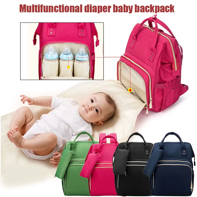 

Diaper Bag Backpack Multi-Function Maternity Nappy Bags For Mom Baby Bag With Laptop Pocket USB Charging Port Best Sale-