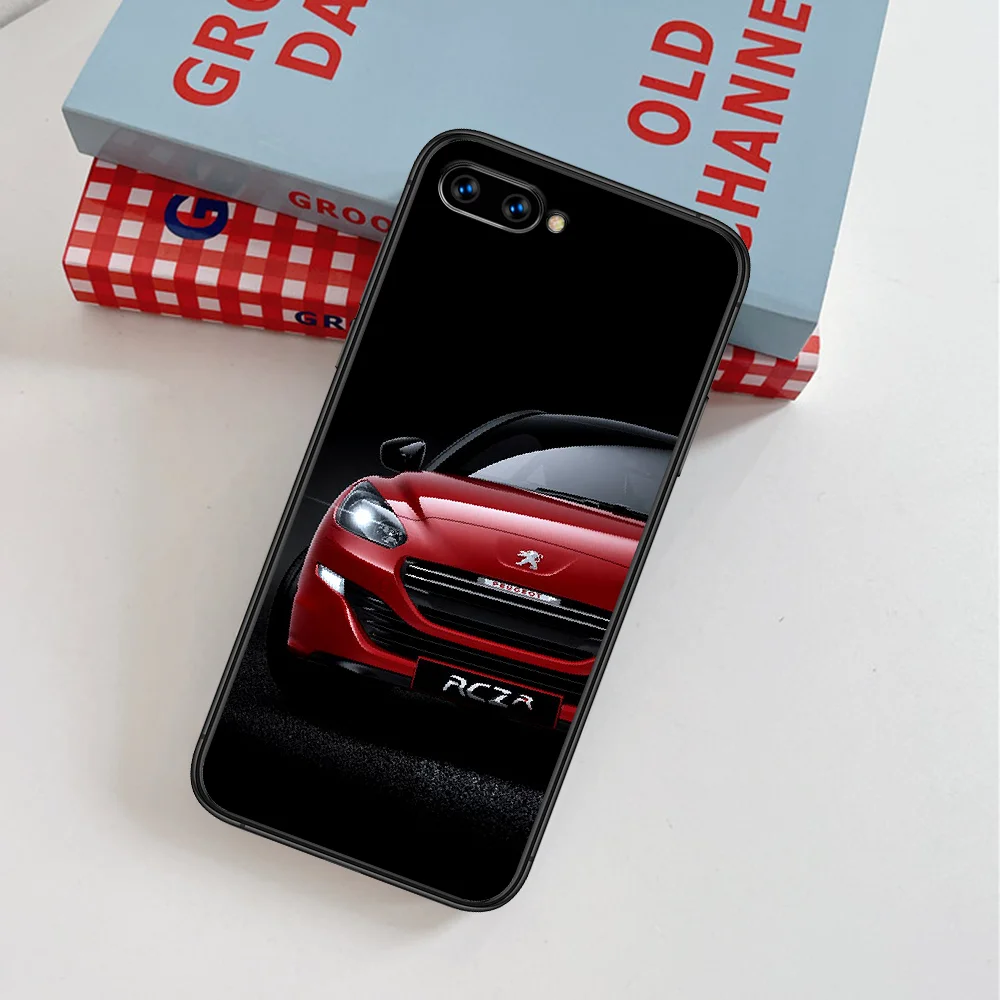 

Peugeots Sport Car Trend Cool Phone Case For Huawei Honor 6A 7A 7C 8 8A 8X 9 9X 10 10i 20 Lite Pro Play black Etui Luxury Funda