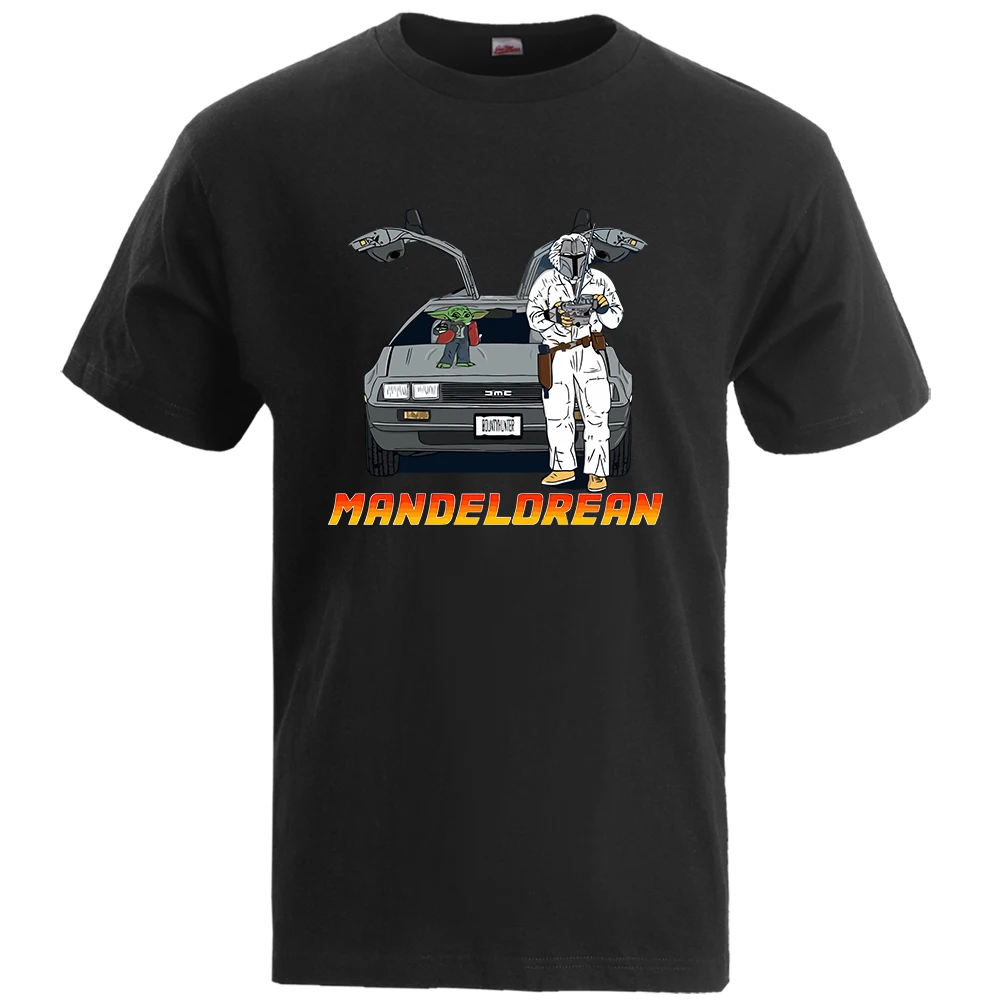 Звездные войны Детские Yada мужские летние футболки мандалорские хлопковые с