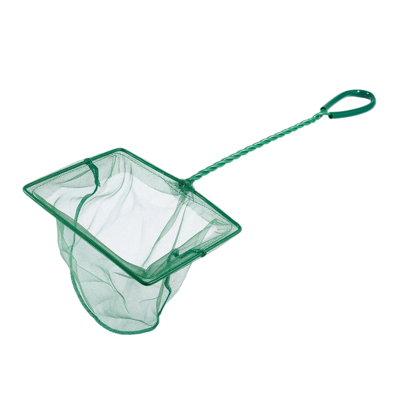 Нейлоновая сетка для аквариумных рыб креветок 6 дюймов зеленая|Рыболовные сети| |