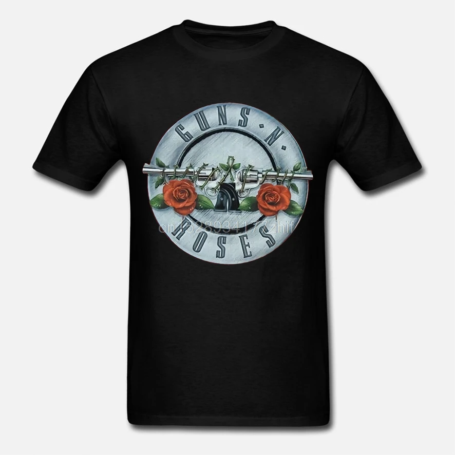 Футболка с логотипом рок-группы TEEWINING Guns N Roses мужская и женская футболка надписью