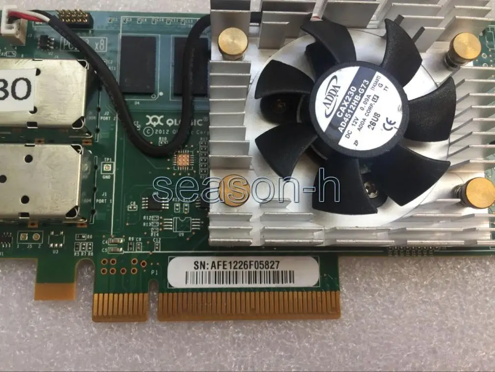 QLOGIC QLE8362 двойной порт 16 Гб FC HBA карта 10 ГБ гигабитная сетевая адаптер | Компьютеры и