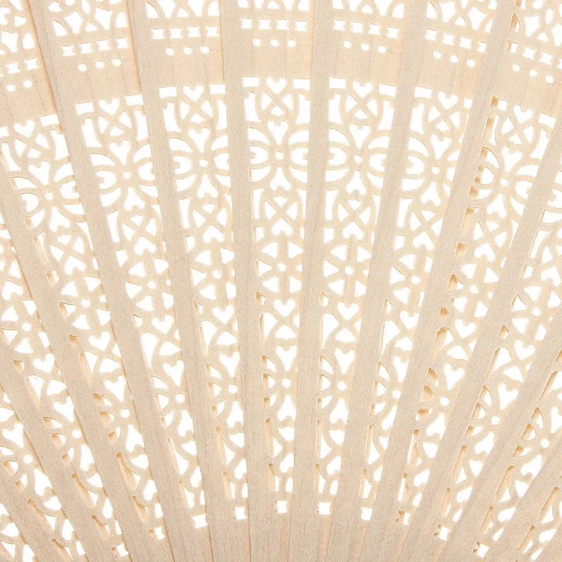 Китайский Оригинальный Деревянный ручной цветок бамбуковый Карманный веер для