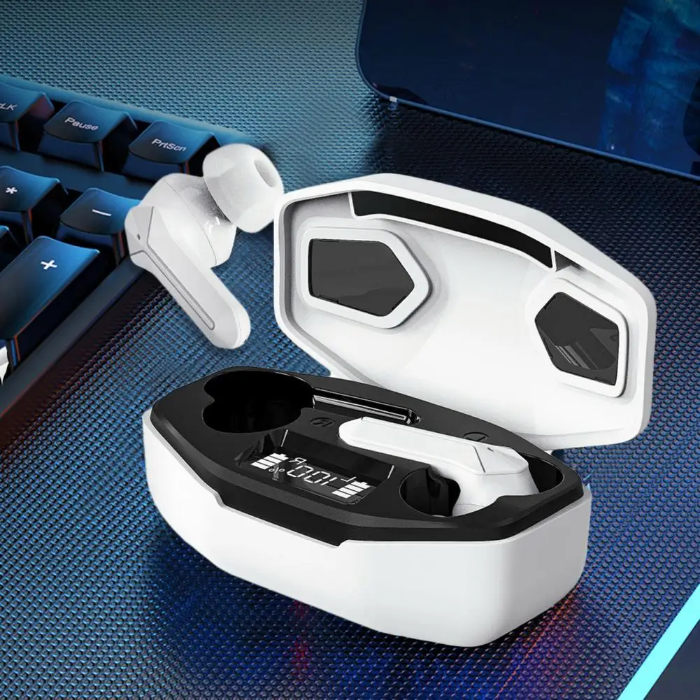 

Portable Practical Ultra-Low Delay In-ear Headphone ABS Bluetooth-compatible Earphone In-ear for Music