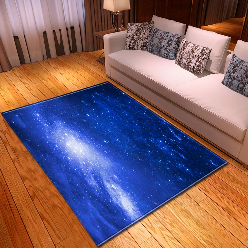 Модные 3D космические коврики Вселенная Галактика детские игровые прикроватные