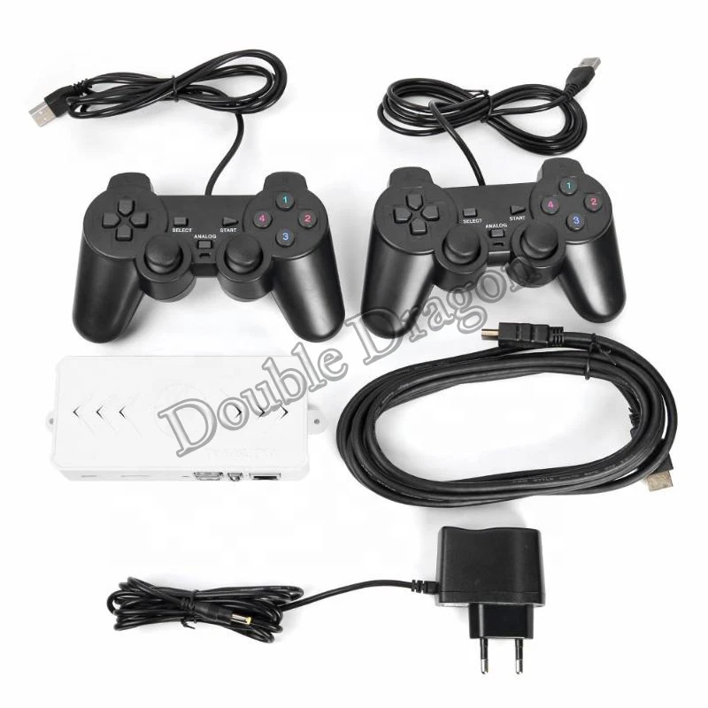 

Игровая приставка 16000 в 1, 2 комплекта, 128 ГБ, четырехъядерный, 2 игрока, HDMI-выход на ТВ, видео с 2 usb-проводными геймпадами, контроллер, игровая ко...