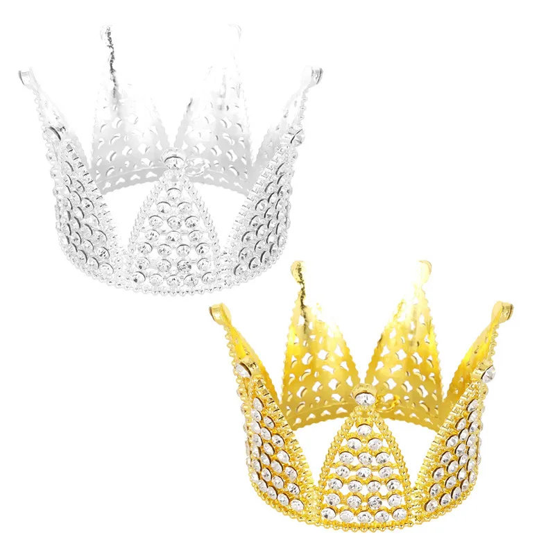 Принцесса горный хрусталь кристалл полный круг Круглая Корона Тиара головной