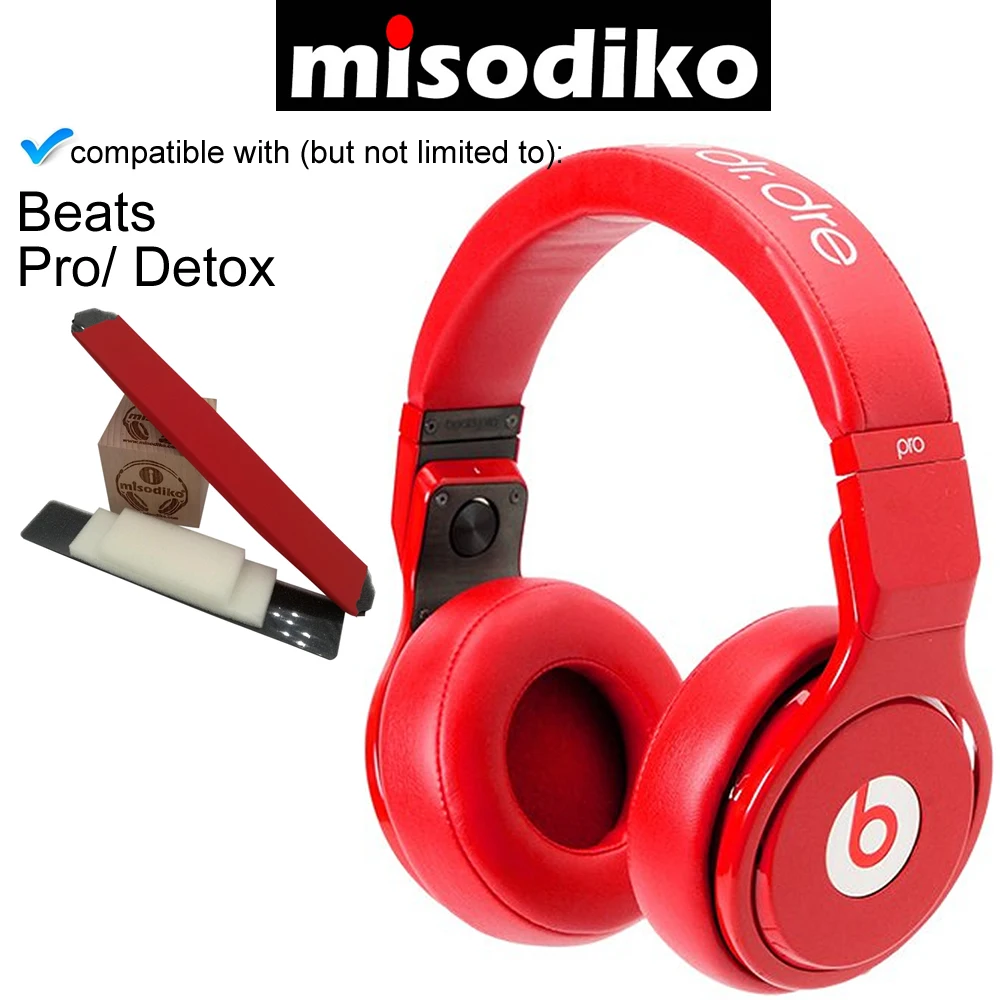 Повязка на голову misodiko сменная Подушка подушка для ритма от Dr Dre Pro/ Detox запасные