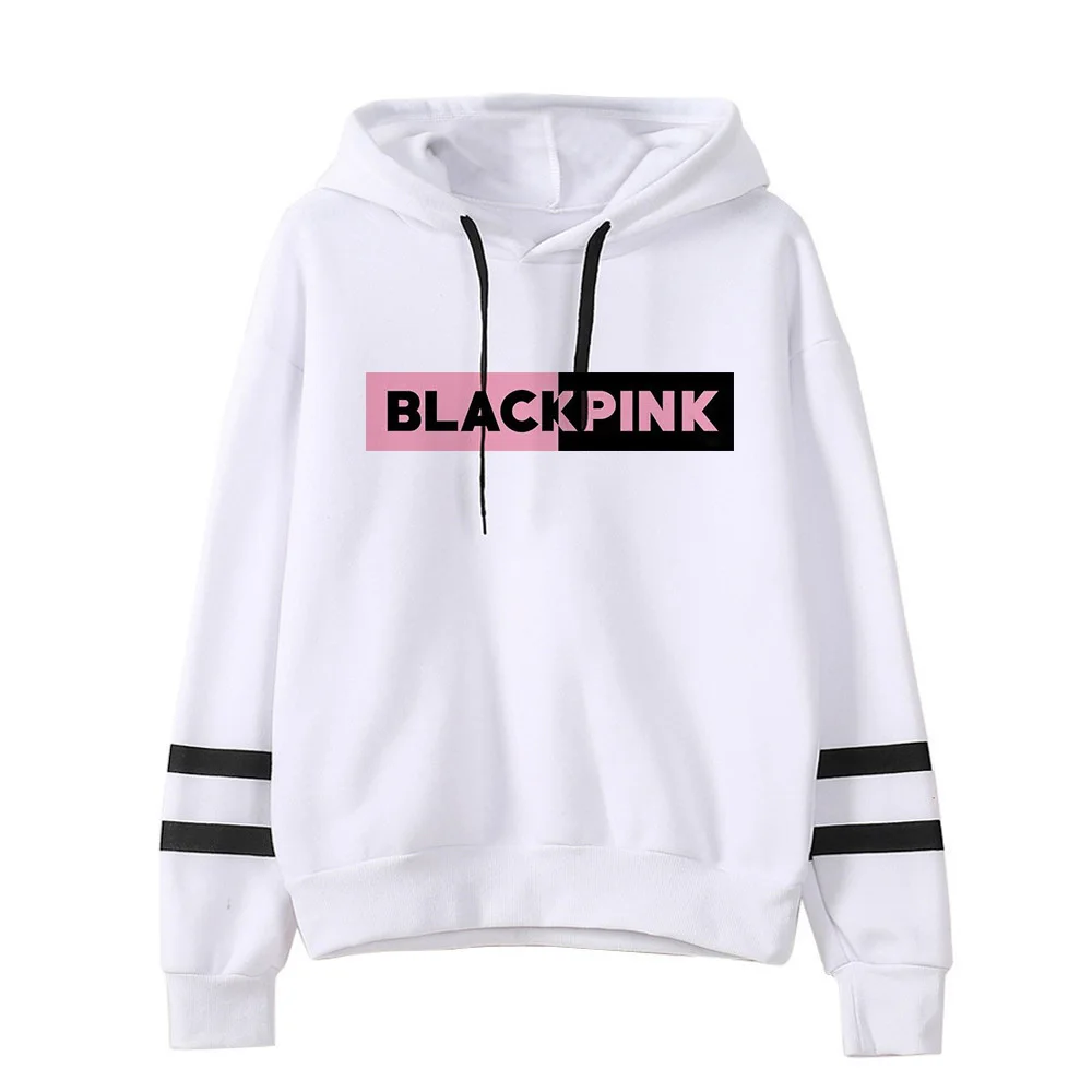 Blackpink Kill This Love Harajuku Толстовка для женщин Ullzang Jennie Rose Lisa Jisoo толстовка с героями мультфильмов осенне-зимняя теплая Женская толстовка с капюшоном