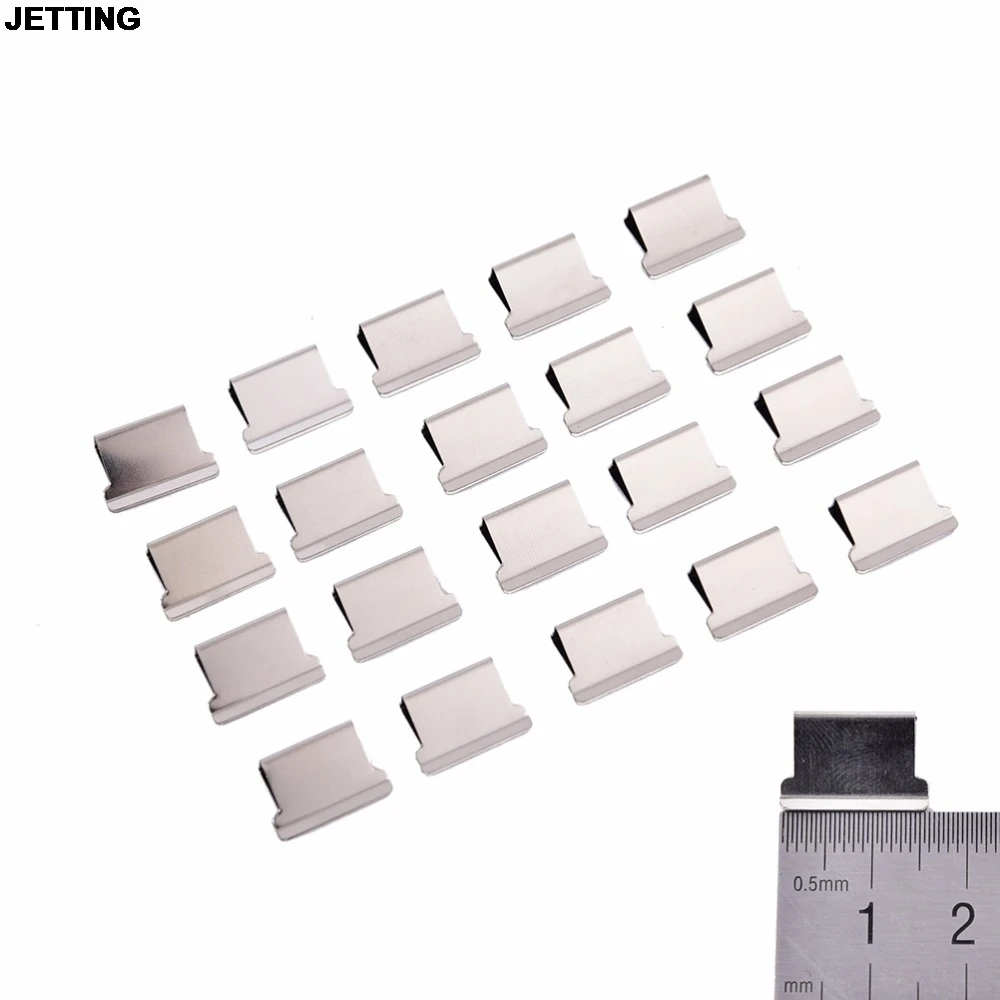 

JETTING School Office Accessories Supplies 50pcs/pack Mini Metal Paper Clip Stationery Wholesale Low Price