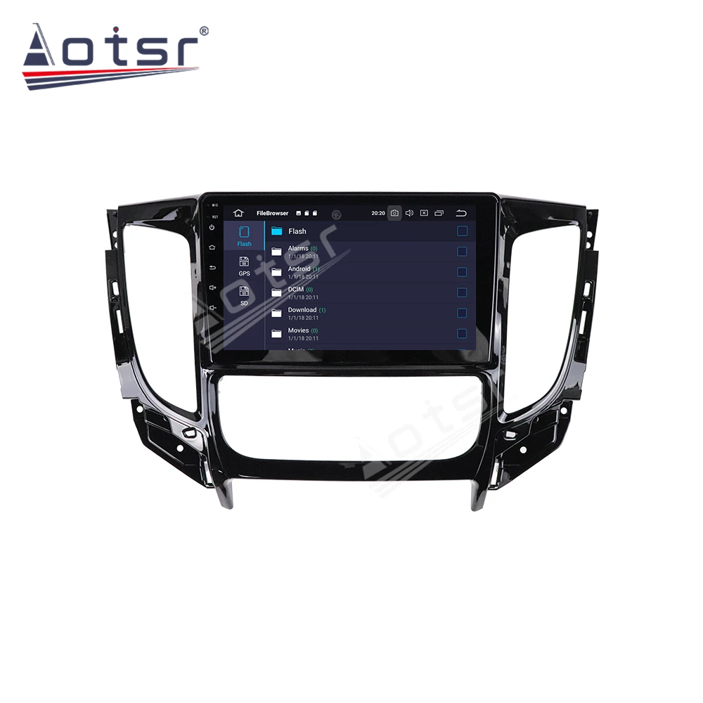 

Android 10.0 4G 64G Car Multimedia GPS Navigation For Mitsubishi Pajero 2016-2018 Android Radio Auto Stereo Head Unit Bluetooth