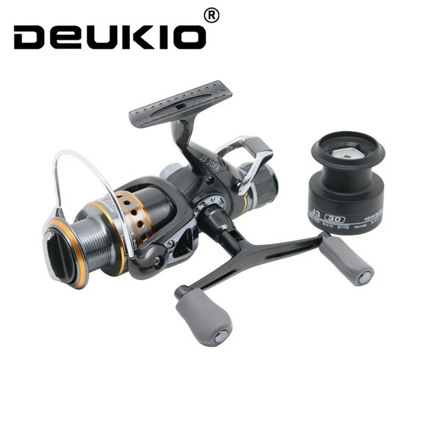 

Fishing Reels Spinning Reel Left Right Handle Metal Spool Spinning 5.5:1 Drag Fish Carp Fishing Spinfisher Reel Baitrunner Pesca