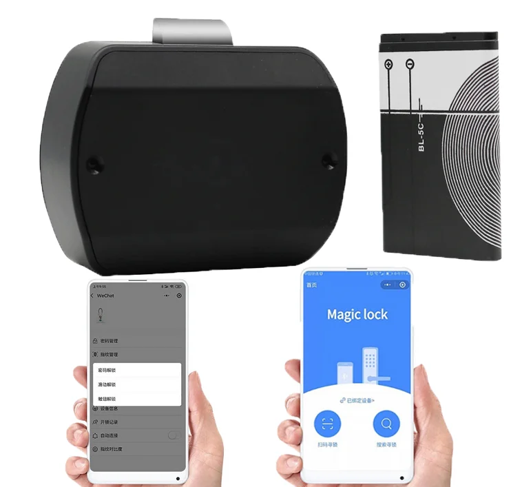 

Smart Electric Bluetooth Cabinet Lock Battery Power Mobile App Control For Shoe Storage Cabinet Letter Box Door Furniture Drawer