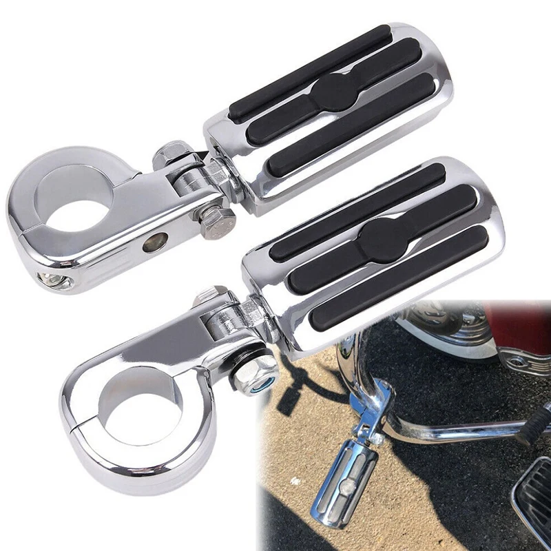 

1.25 inch Motorcycle Highway Foot Pegs Footrest for Touring Road King Glide