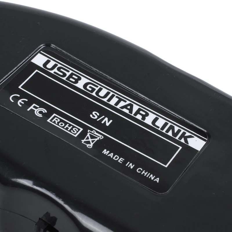 

Guitar to USB Interface Link Cable Adapter MAC/PC Recording CD Studio Laptop