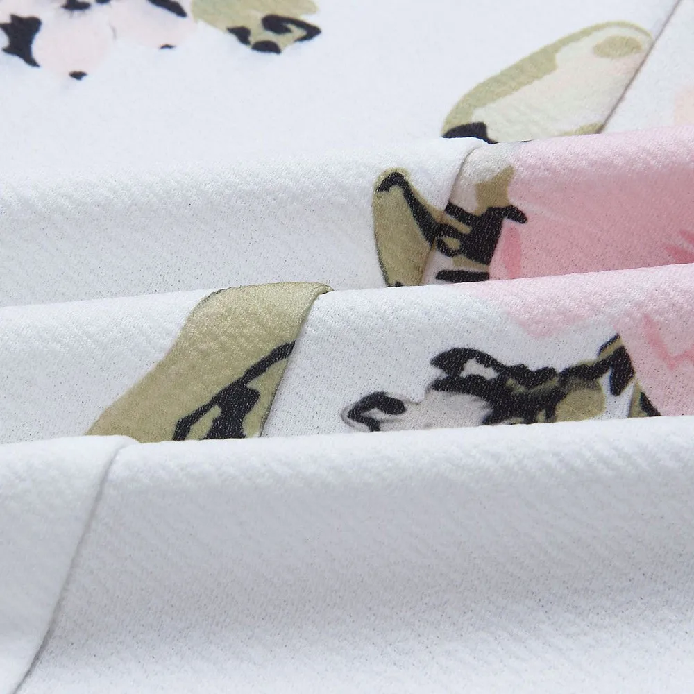 

Woman Jacket Floral Printed Turn Down Collar Cardigan Slim Women Coat OL Style Spring Women Outerwear