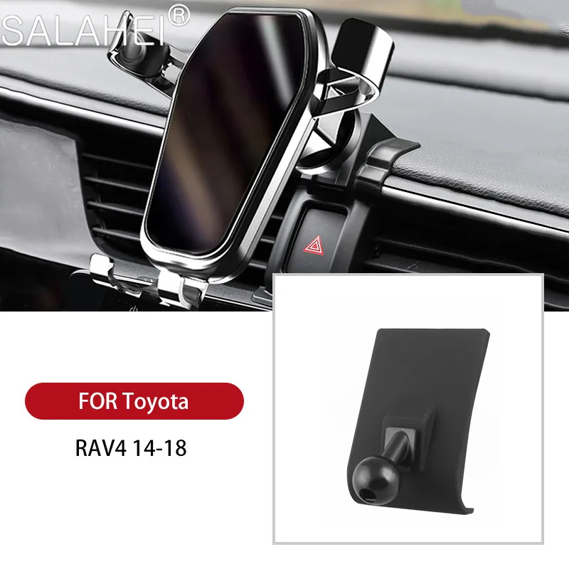 Держатель для телефона Toyota RAV4 2014 2015 2016 2017 2018 крепление на приборную панель с