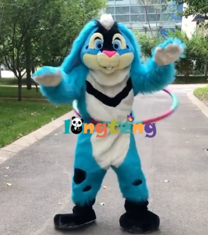 

Rabbit Mascot Costume Cosplay Furry Suits Party Game Fursuit Cartoon Dress Outfits Carnival Halloween Xmas Easter Advertising