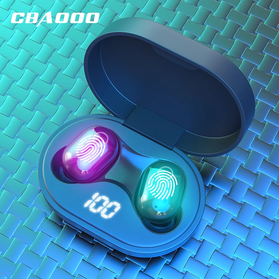 CBAOOO J15 TWS Mini V5.0 Bluetooth наушники сенсорная беспроводная гарнитура 6D стерео звук вкладыши двойной микрофон наушники водонепроницаемые