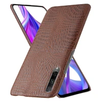 honor 9x pro case for huawei honor9x luxury pu leather retro crocodile skin hard cover for huawei honor 9x pro phone bag case
