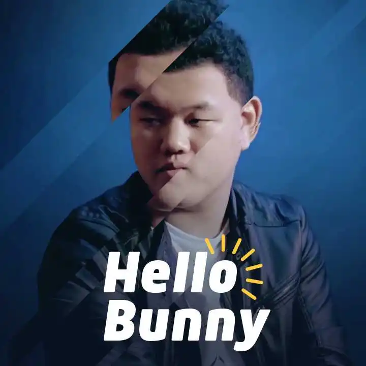 

Happy Bunny by by Zee J. Yan