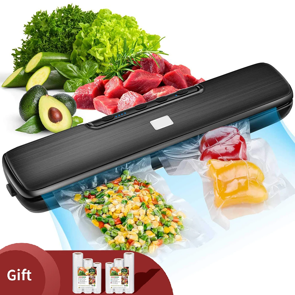 

Upgraded Version Household Professional Film Sealer Vacuum Packer Machine For 220V110V Dry Wet Pumping Vacuum Food Sealer Packer