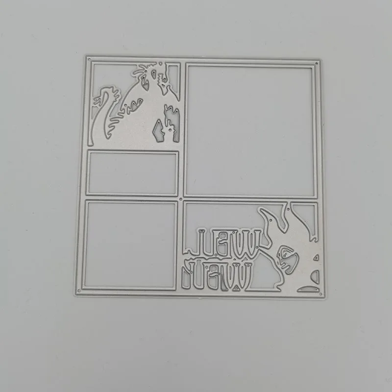 

Metal Cutting Dies Witches and dragons Scrapbook Paper Craft Decoration Dies Stencil For Album Card Making Knife Punch New Dies