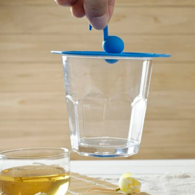 Силиконовая крышка чашки для питьевой воды защита от пыли уплотнение крышки