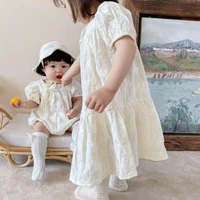 2022 new 6m 5y toddler kid child baby girls dress summer ruffles embroidery flower princess dresses girls clothes baby costumes