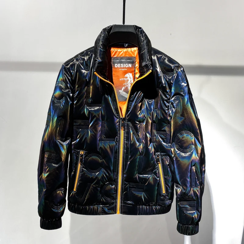 Winter Men's down Jacket Light & Fashionable Glossy Warm Coat New Cool Jacket Men's Fashion