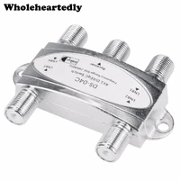 4 in 1 4 x 1 diseqc 4 way wideband switch ds 04c high isolation connect 4 satellite dishes 4 lnb for satellite receiver
