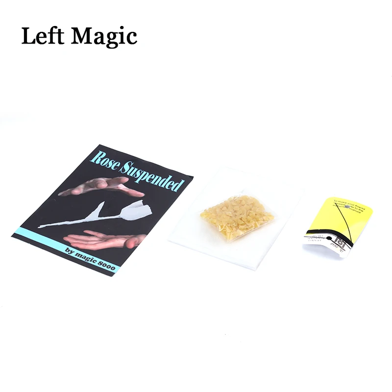 Волшебные фокусы с плавающим розовым цветком волшебные аксессуары уличный