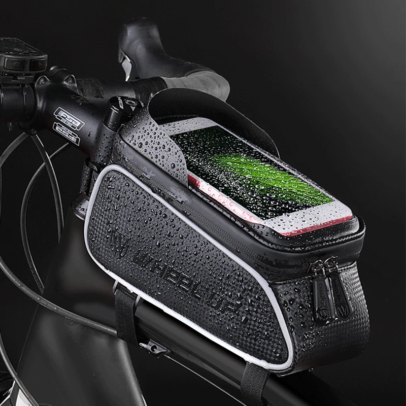 touch screen waterproof bike phone stand holder for iphone 13 12 11 pro max x xs xr 8 7 plus bicycle mobile phone holders free global shipping