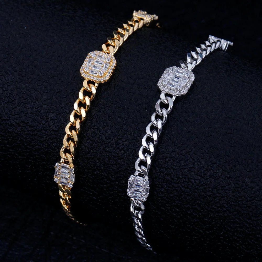

Elegant Charming Women Bracelet Cubic Zirconia Full Crystal Micro Pave Setting Bridal Wedding Jewelry Accessories Birthday Gift