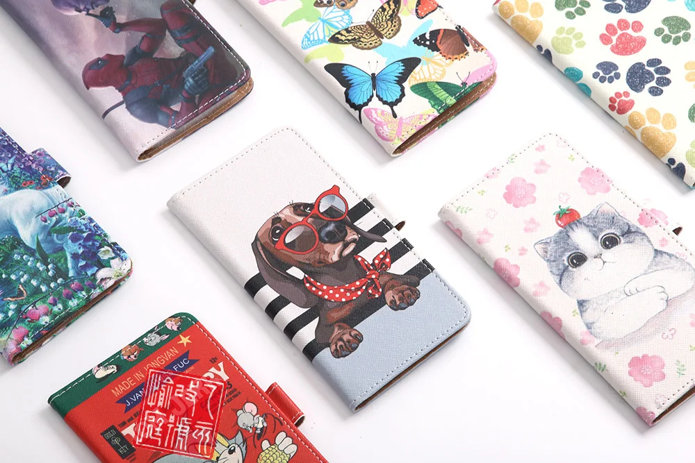 Чехол-Кошелек для Huawei P40 lite чехол-книжка держатель карт роскошная кожа мобильный