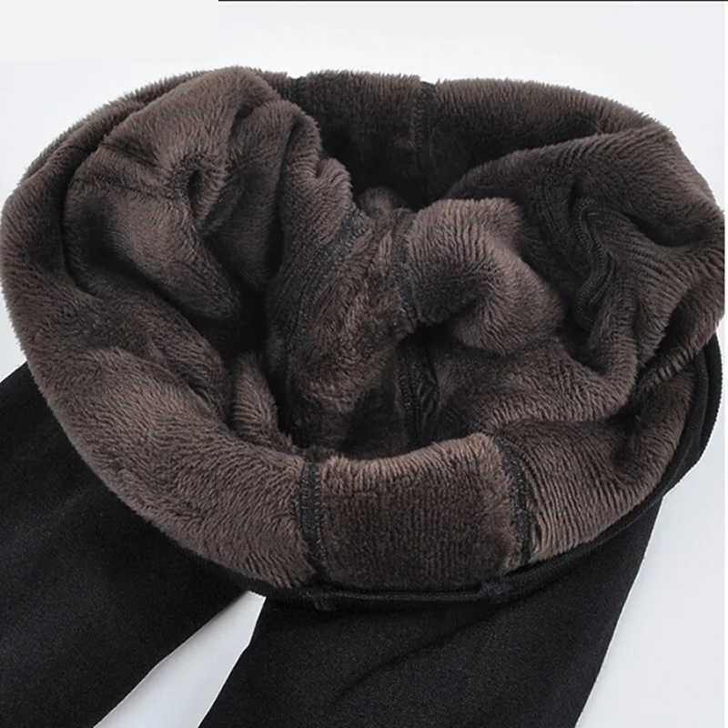 2020 New Women Leggings Winter Warm Plus Size Leggins High Stretch Lamb Cashmere Waist Skinny Trousers Pants | Дом и сад