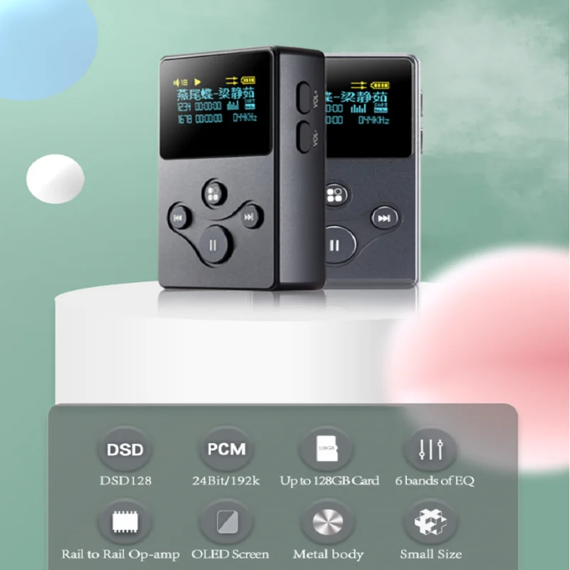 Портативный mp3 плеер Xduoo X2S Hi Res звук без потерь поддержка DSD128 PCM 24Bit/192K