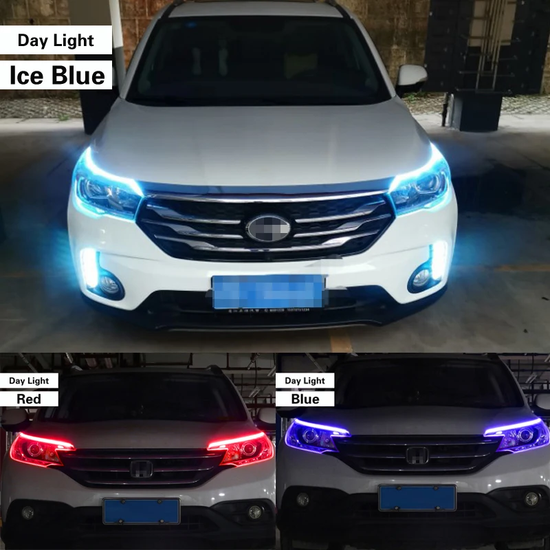 Дневные ходовые огни Светодиодная лента для указателей поворота 2 шт. 12 В |