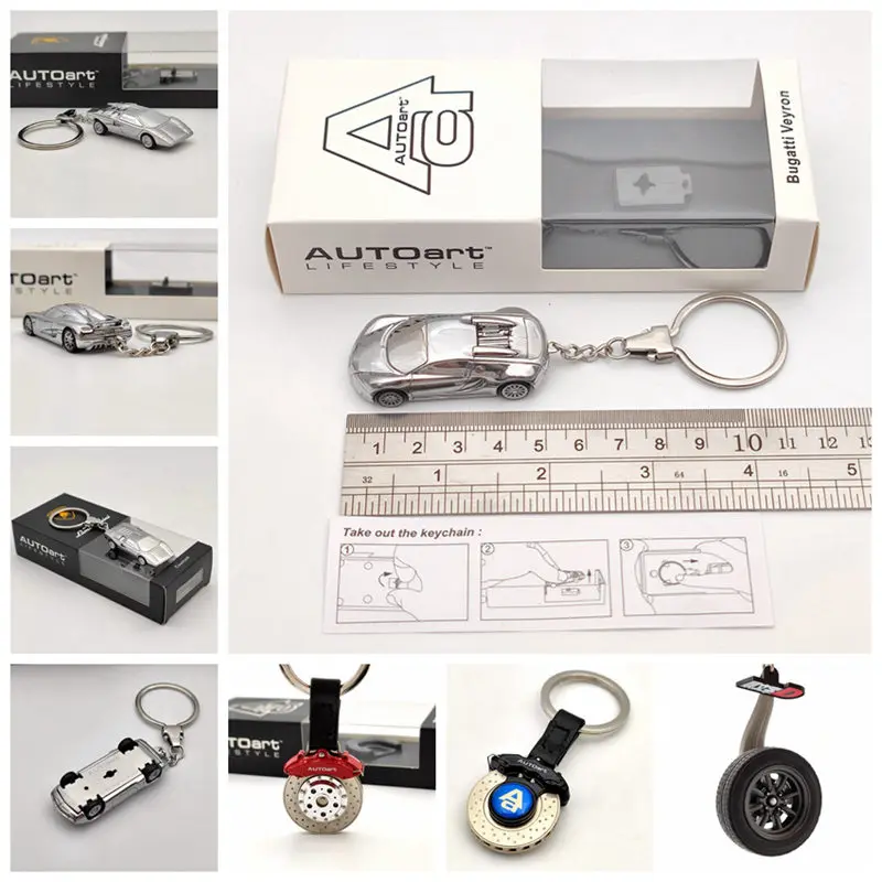 Брелок для ключей Autoart Lifestyle брелок 1:6 тормозной диск/1:87 моделей автомобилей/1:18