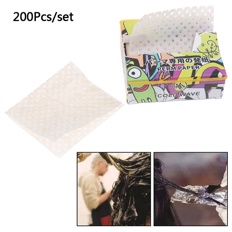 200 шт./упак. Профессиональная парикмахерская бумага для окрашивания волос