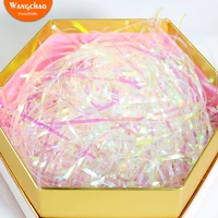 30gbag diy plastic raffia shredded gift box filling material wedding marriage party bag fillers festival decoration accessories