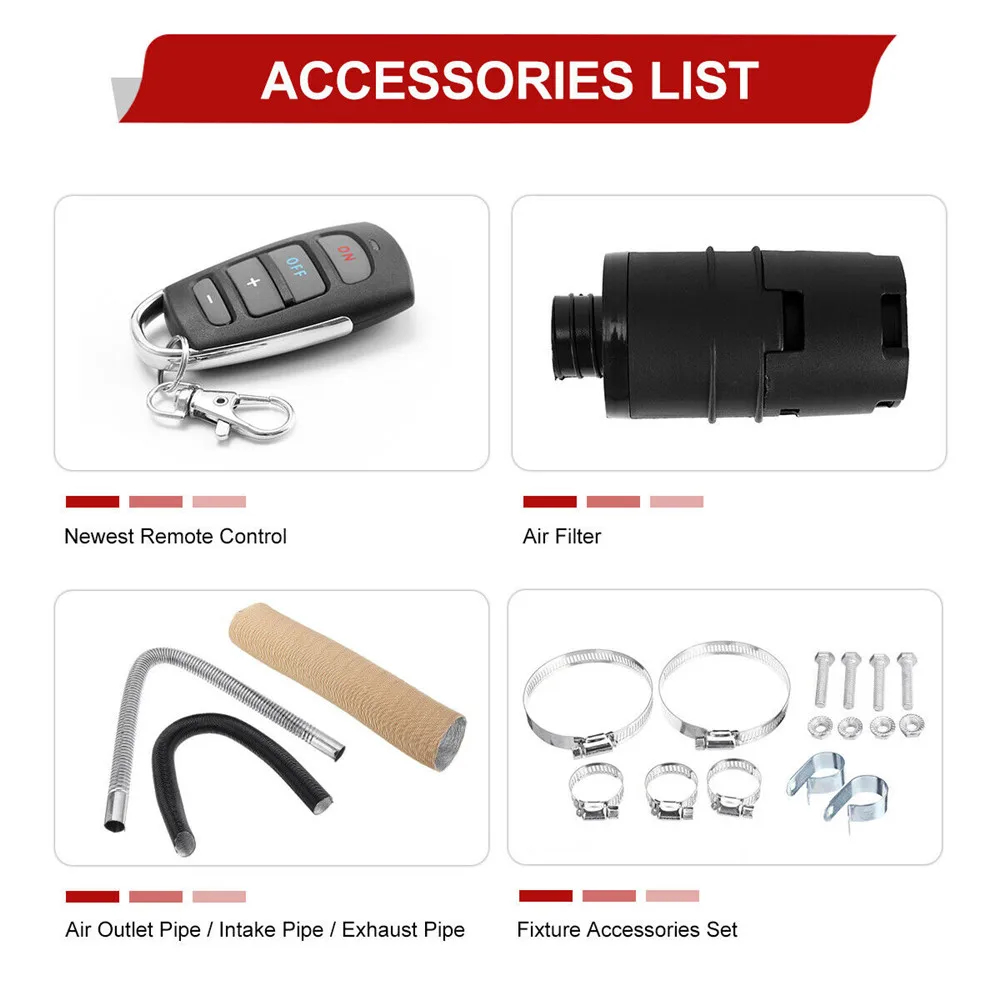 12V 8000 Вт автомобильного обогревателя ЖК-дисплей монитор переключатель дизелей