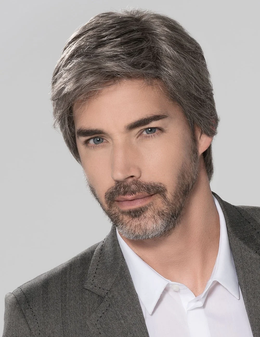 Парик для мужчин среднего и пожилого возраста парик с частичными волосами