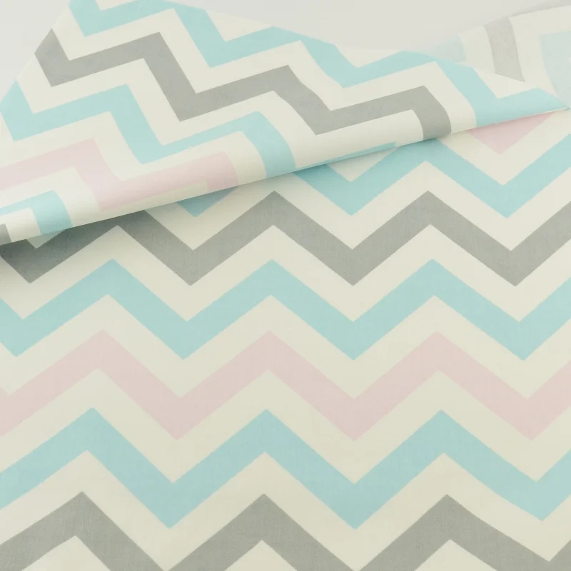 Ткань Teramila ткань Tecido хлопковое стеганое постельное белье с волнистыми цветами